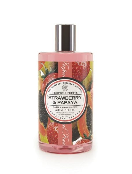 Bath & Shower Gel Strawberry & Papaya 500ml