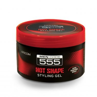 Men Code 555 Hot Shape Styling Gel 250ml