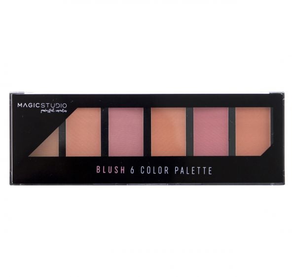 Blush Palette 6 Colors 6x4,5g