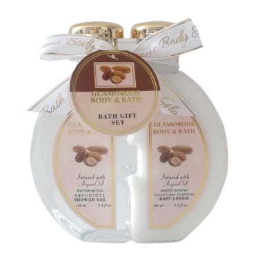 Glamorous Boby & Bath Puzzle Set Argan Oil  2x160ml