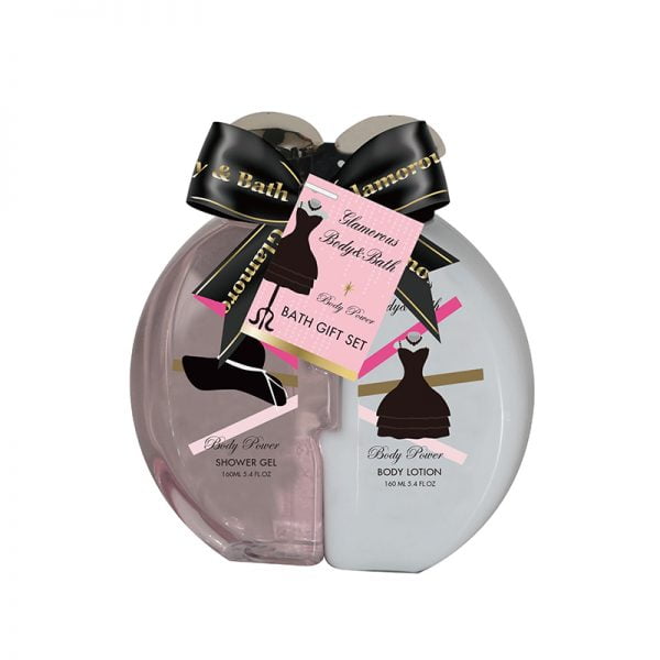 Glamorous Body & Bath Gift Set Body Powder 2x160ml