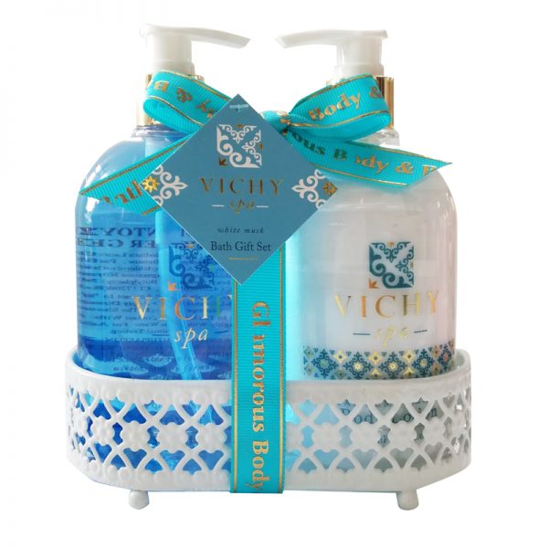 Glamorous Boby & Bath Set White Musk 2x500ml