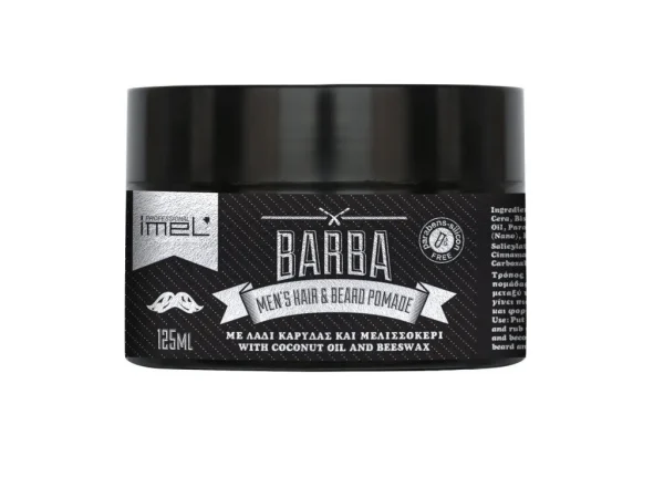 Barba Men's Hair & Beard Pomade 125ml