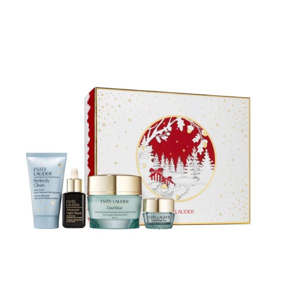 Protect & Hydrate Set - Purifying mask 30ml + Advanced Night Repair 15ml + DayWear Cream 50ml + DayWear Eye 5ml