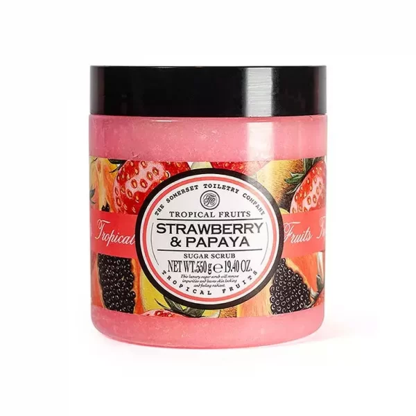 Strawberry & Ρapaya Sugar Scrub 550gr