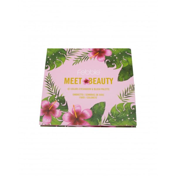 Meet Beauty 42 Colors Eyeshadow & Blush Palette 52,6gr