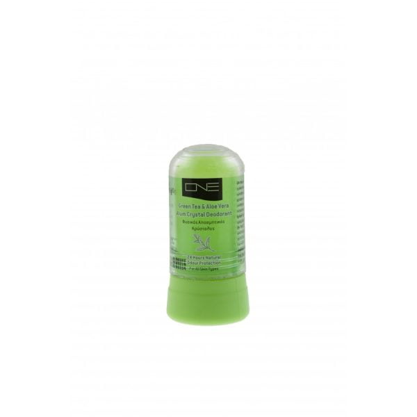 Green Tea & Aloe Vera Alum Crystal Deodorant 80gr