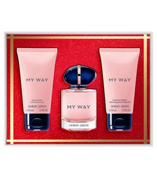 My Way Set - Eau de Parfum 50ml + Body Lotion 50ml + Shower Gel 50ml