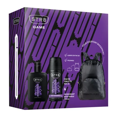Game Set - Eau de Toilette 200ml + Deodorant Body Spray 150ml + Backpack