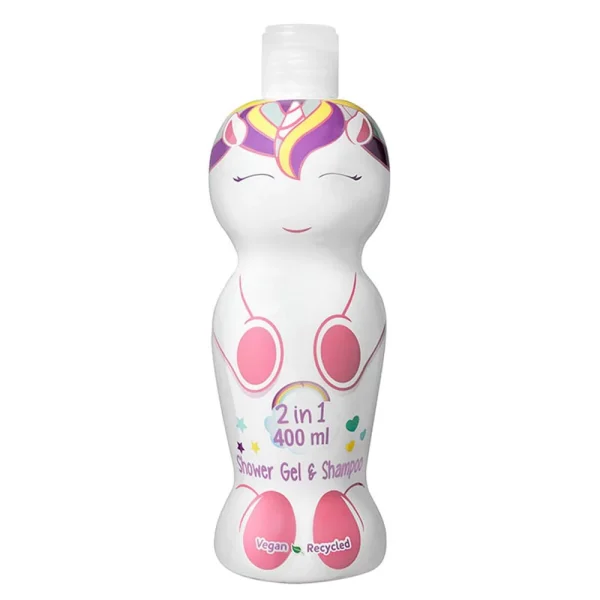 Unicorn 2 in 1 Shower Gel & Shampoo 400ml