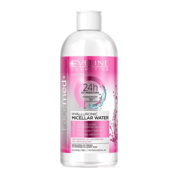 Facemed and Hyaluronic Micellar Water 400ml