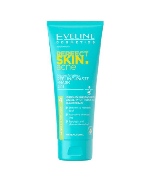 Perfect Skin Acne Microexfoliating Peeling- Paste- Mask 3in1 75ml