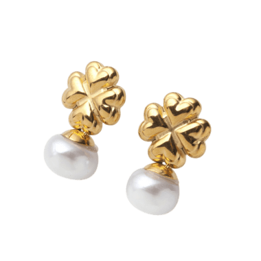 Σκουλαρίκια Ατσάλινα Με Πέρλα Σκουλαρίκια Ατσάλινα Με Πέρλα