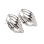 Σκουλαρίκια Ατσάλινα Κρίκοι