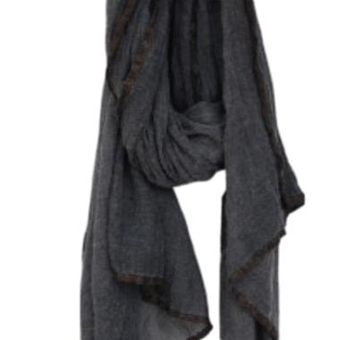 Φουλάρι Τσαλακωτό Γκρι