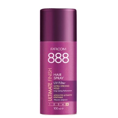 Hair Spray 888 Ultra Strong Hold 100ml Hair Spray 888 Ultra Strong Hold 100ml