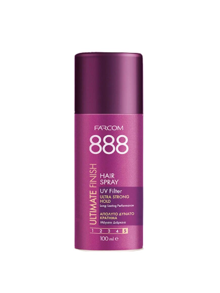 Hair Spray 888 Ultra Strong Hold 100ml Hair Spray 888 Ultra Strong Hold 100ml