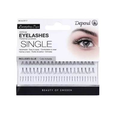 Single Faux Mink Artificial Eyelashes Single Faux Mink Artificial Eyelashes